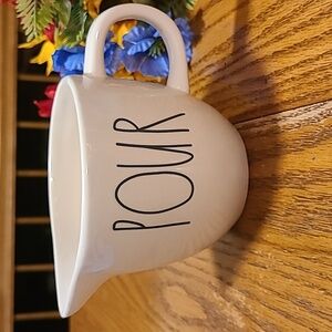 Rae Dunn POUR Creamer/Pitcher